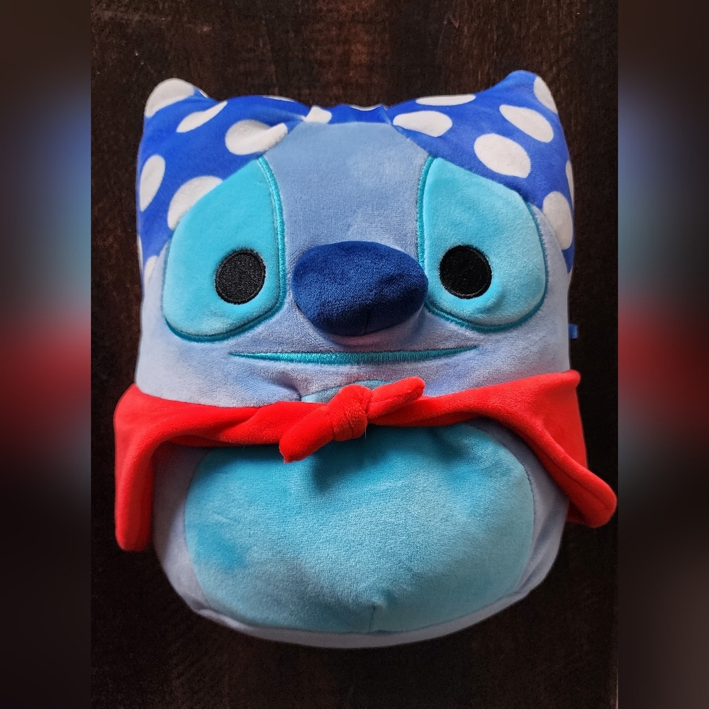 Squishmallow Stitch Superhero